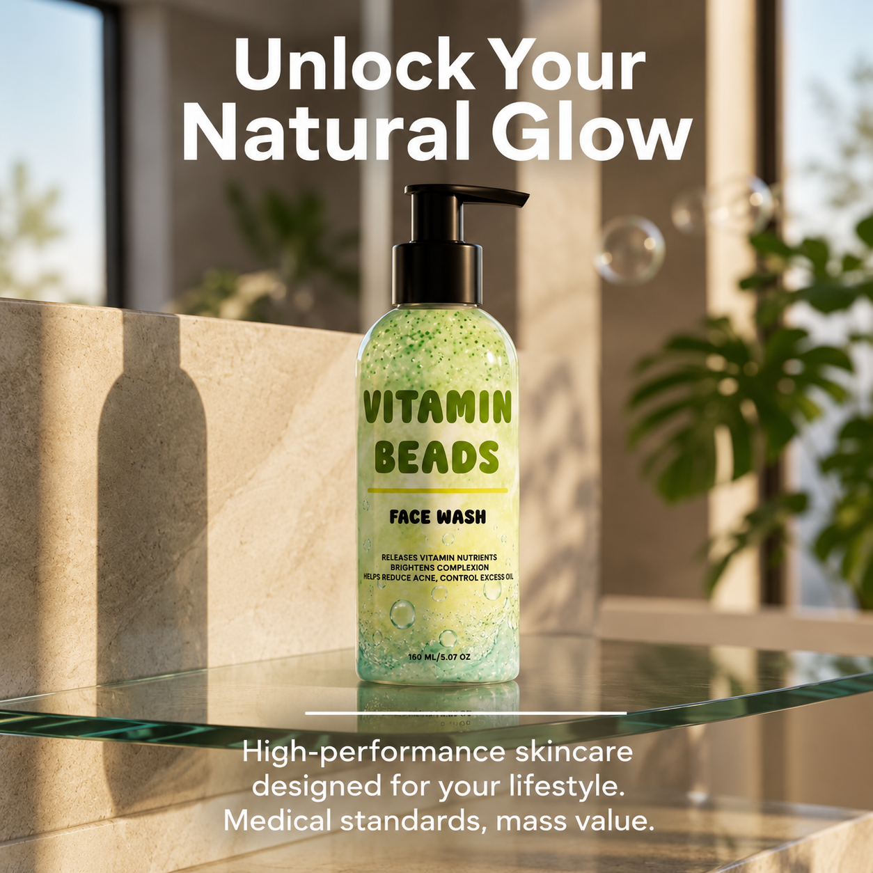 Vitamin Beads Face Wash - Image 2